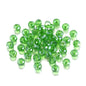 Faceted Glass Beads 8mm Transparent Multicolor 70pcs 17
