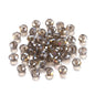 Faceted Glass Beads 8mm Transparent Multicolor 70pcs 27