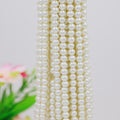 Pearl Glass Beads 8mm Imitation Lustrous Pastel Mixed 1000pcs 6