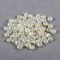 Faceted Glass Beads 8mm Transparent Multicolor 70pcs 13