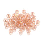 Faceted Glass Beads 8mm Transparent Multicolor 70pcs 22