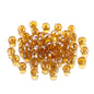 Faceted Glass Beads 8mm Transparent Multicolor 70pcs 29