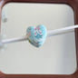 Cartoon Zoo Series Heart Acrylic Beads 25mm Pastel Colors 10pcs 6