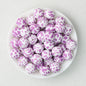 15mm Leopard Pattern Silicone Round Beads 50pcs 9