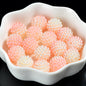 Two-Color Gradient Waxberry Acrylic Beads 12mm Imitation Pearl ABS Plastic 80pcs 4