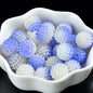 Two-Color Gradient Waxberry Acrylic Beads 12mm Imitation Pearl ABS Plastic 80pcs 19