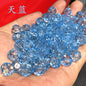 Transparent Faceted Acrylic Beads 10mm Crystal Texture 990pcs 15