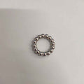 Bubble Ring CCB Plastic Spacer Acrylic Beads 24mm Polished Gold 100pcs 2