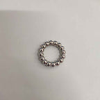 Bubble Ring CCB Plastic Spacer Acrylic Beads 24mm Polished Gold 100pcs 2