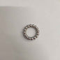 Bubble Ring CCB Plastic Spacer Acrylic Beads 24mm Polished Gold 100pcs 2