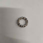 Braided Ring Acrylic Beads 25mm Gold Tone CCB Plastic Spacer 100pcs 2