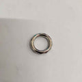 Faceted Ring Acrylic Beads 23mm Silver CCB Plastic Spacer 100pcs