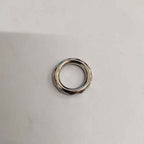 Faceted Ring Acrylic Beads 23mm Silver CCB Plastic Spacer 100pcs