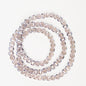 Electroplated Faceted Glass Beads 8mm Multi-Dimensional Sparkling 50pcs 17