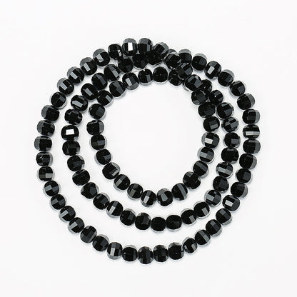 Electroplated Faceted Glass Beads 8mm Multi-Dimensional Sparkling 50pcs 3