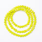 Electroplated Faceted Glass Beads 8mm Multi-Dimensional Sparkling 50pcs 7