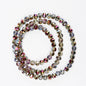 Electroplated Faceted Glass Beads 8mm Multi-Dimensional Sparkling 50pcs 20