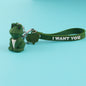 PVC Animal Keychain Cute Pastel Wild Animal Charm 9