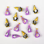3D Flower Bee Dwarf Silicone Focal Beads 20 pcs 4