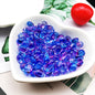 Czech Glass Beads Water Drop 9mm Colorful Translucent 50pcs 7