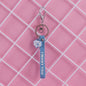 PVC Leather Rope Keychain Red I WANT YOU Embossed Lightbulb Charm 4