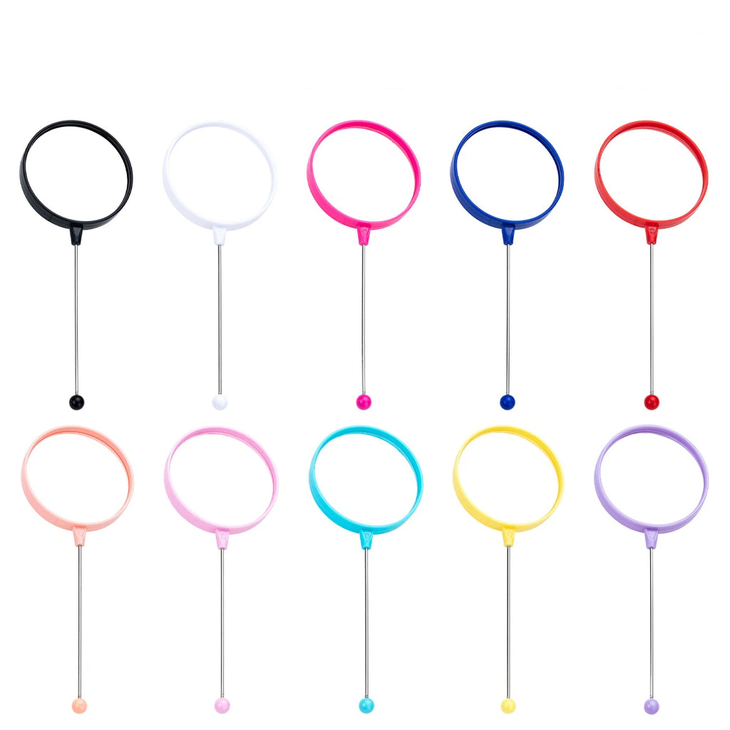 Beadable Magnifiers Handheld Solid Color