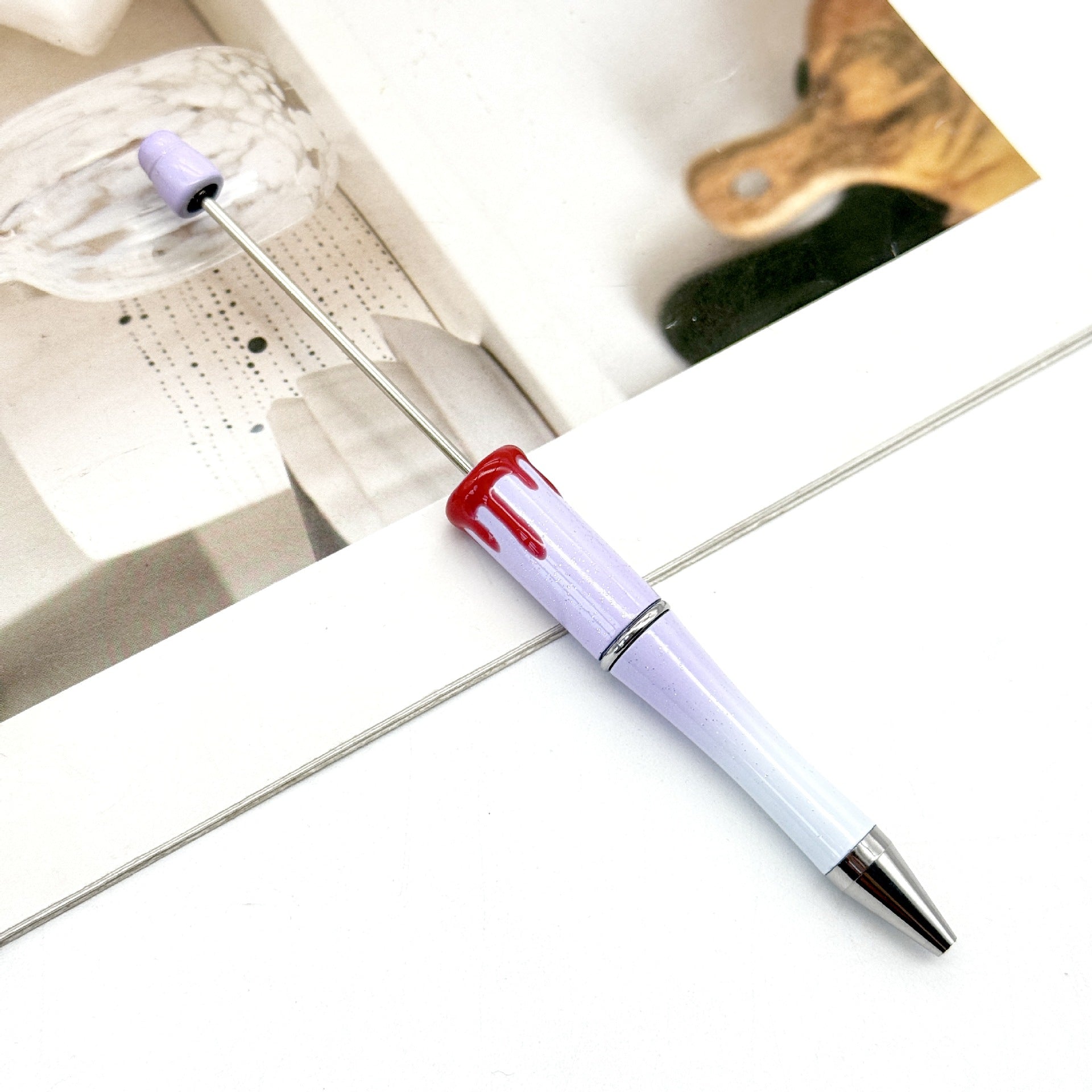 Beadable Pen Halloween Bloodprint Morandi Candy Color 21
