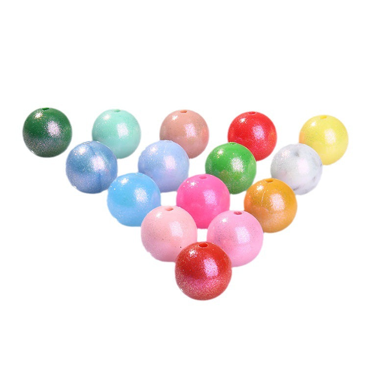 15mm Silicone Beads Sunlight Reactive Color-Shifting Finish 50pcs 8