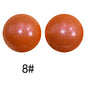 15mm Silicone Beads Sunlight Reactive Color-Shifting Finish 50pcs