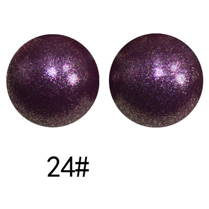 15mm Silicone Beads Sunlight Reactive Color-Shifting Finish 50pcs