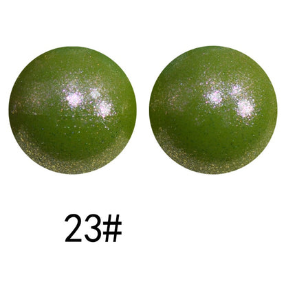 15mm Silicone Beads Sunlight Reactive Color-Shifting Finish 50pcs
