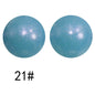 15mm Silicone Beads Sunlight Reactive Color-Shifting Finish 50pcs