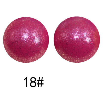 15mm Silicone Beads Sunlight Reactive Color-Shifting Finish 50pcs