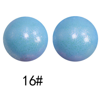 15mm Silicone Beads Sunlight Reactive Color-Shifting Finish 50pcs