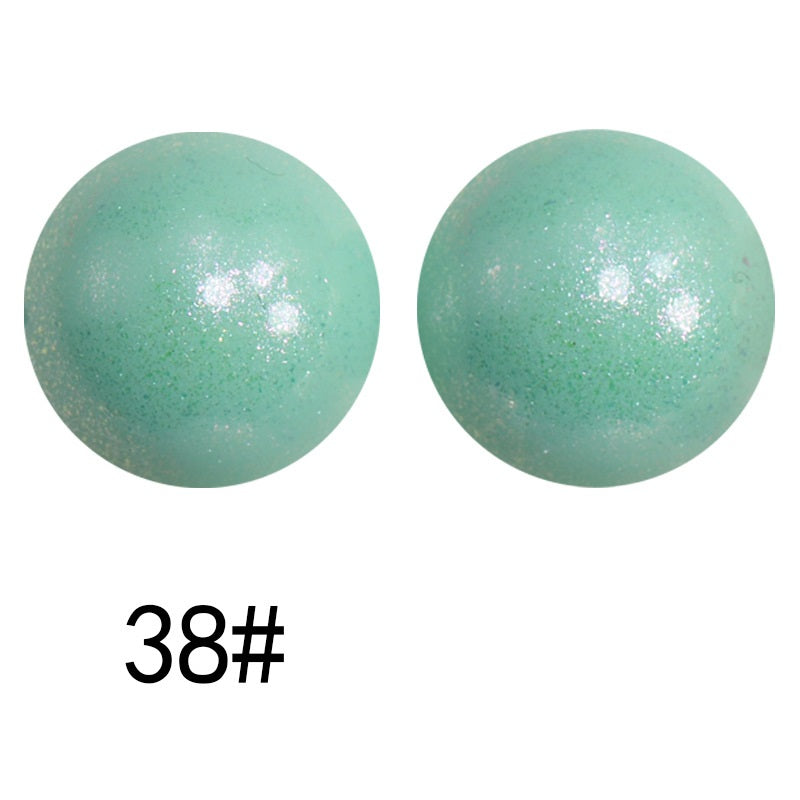 15mm Silicone Beads Sunlight Reactive Color-Shifting Finish 50pcs