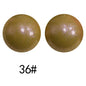 15mm Silicone Beads Sunlight Reactive Color-Shifting Finish 50pcs