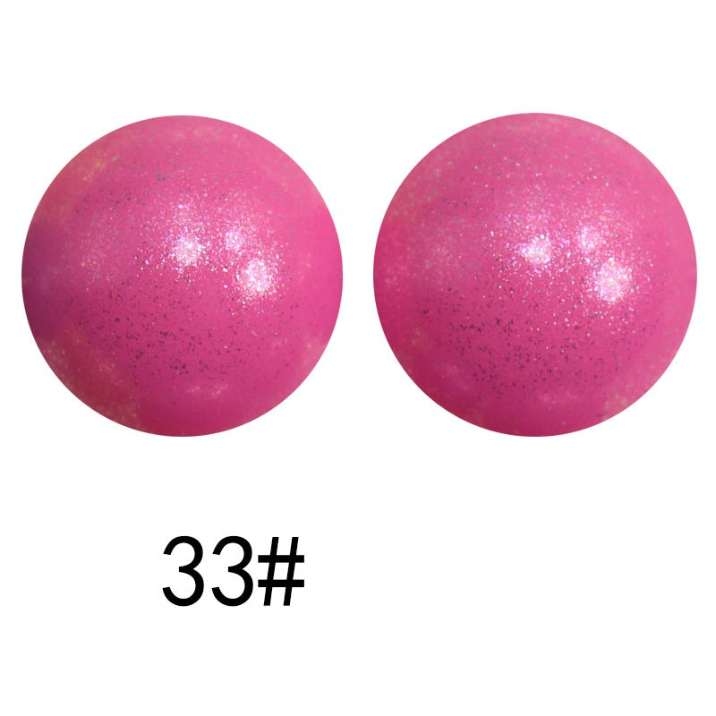 15mm Silicone Beads Sunlight Reactive Color-Shifting Finish 50pcs