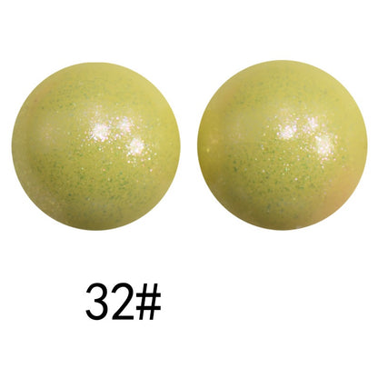 15mm Silicone Beads Sunlight Reactive Color-Shifting Finish 50pcs