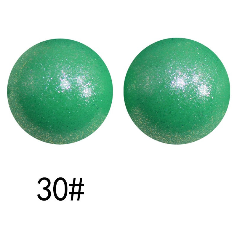15mm Silicone Beads Sunlight Reactive Color-Shifting Finish 50pcs