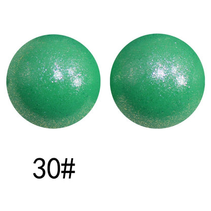 15mm Silicone Beads Sunlight Reactive Color-Shifting Finish 50pcs