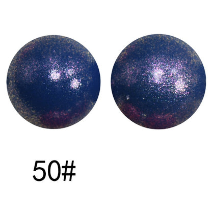 15mm Silicone Beads Sunlight Reactive Color-Shifting Finish 50pcs