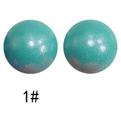 15mm Silicone Beads Sunlight Reactive Color-Shifting Finish 50pcs
