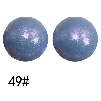 15mm Silicone Beads Sunlight Reactive Color-Shifting Finish 50pcs