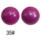 15mm Silicone Beads Sunlight Reactive Color-Shifting Finish 50pcs