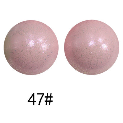 15mm Silicone Beads Sunlight Reactive Color-Shifting Finish 50pcs