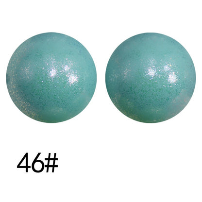 15mm Silicone Beads Sunlight Reactive Color-Shifting Finish 50pcs