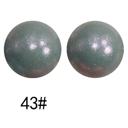 15mm Silicone Beads Sunlight Reactive Color-Shifting Finish 50pcs