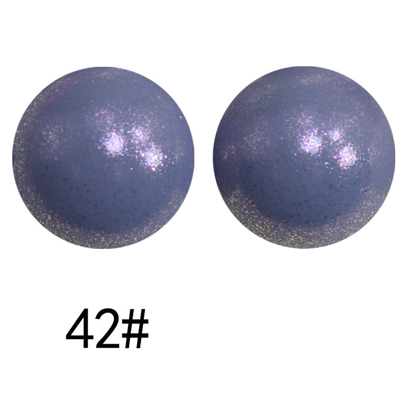 15mm Silicone Beads Sunlight Reactive Color-Shifting Finish 50pcs