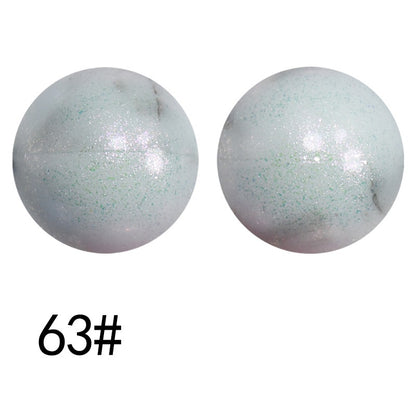 15mm Silicone Beads Sunlight Reactive Color-Shifting Finish 50pcs