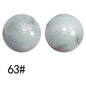 15mm Silicone Beads Sunlight Reactive Color-Shifting Finish 50pcs